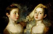 Mary and Margaret Gainsborough, the artist's daughters Thomas